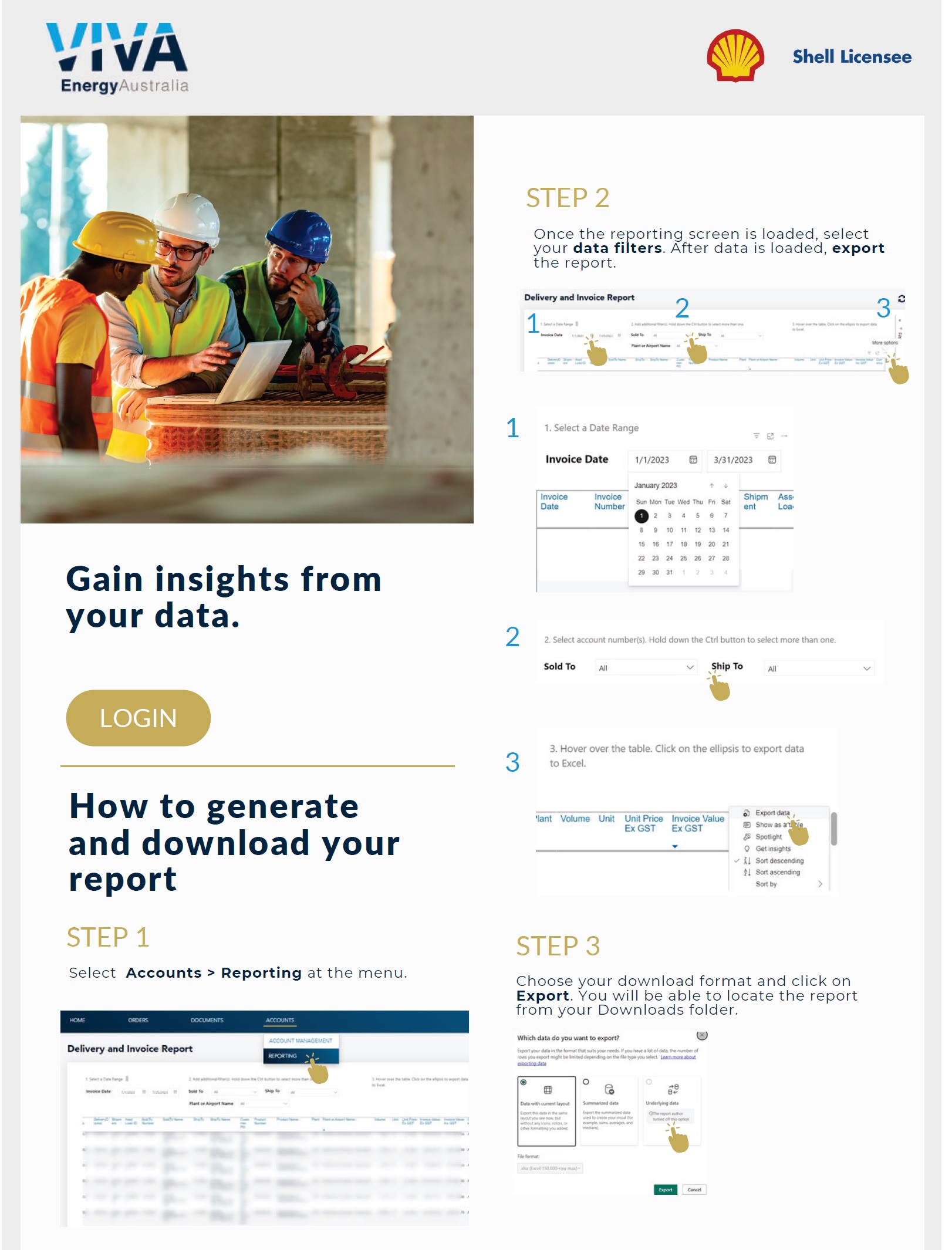 How to Generate a Report